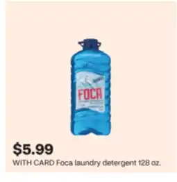 CVS Foca laundry detergent offer