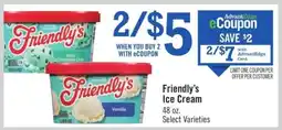 Price Chopper Friendly's Ice Cream offer