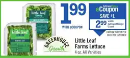 Price Chopper Little Leaf Farms Lettuce offer