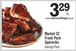 Price Chopper Market 32 Fresh Pork Spareribs offer