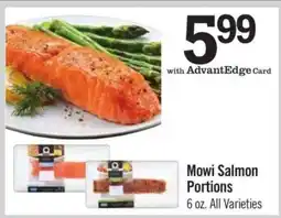 Price Chopper MOWI Salmon Portions offer