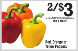 Price Chopper Red, Orange or Yellow Peppers offer