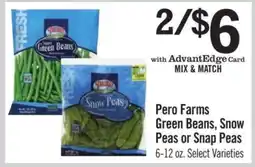 Price Chopper Pero Farms Green Beans, Snow Peas or Snap Peas offer