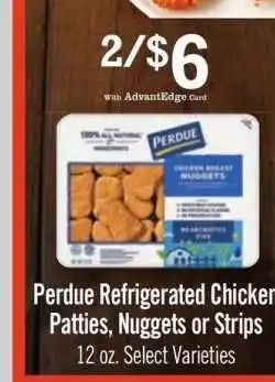 Price Chopper Perdue Refrigerated Chicken Patties, Nuggets or Strips offer