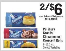 Price Chopper Pillsbury Grands, Cinnamon or Crescent Rolls offer