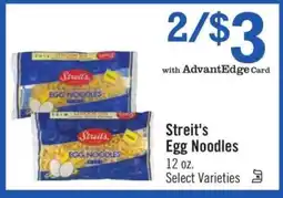 Price Chopper Streit's Egg Noodles offer