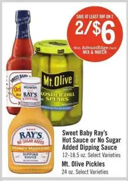 Price Chopper Mt. Olive Pickles offer