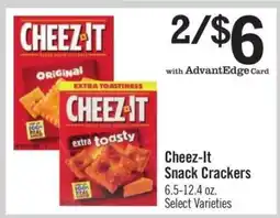 Price Chopper Cheez-It Snack Crackers offer