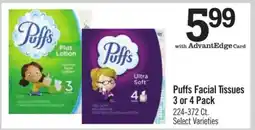 Price Chopper Puffs Facial Tissues offer