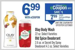 Price Chopper Old Spice Deodorant offer