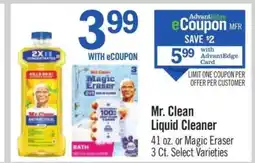 Price Chopper Mr. Clean Liquid Cleaner offer