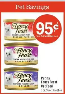 Price Chopper Purina Fancy Feast cat food offer