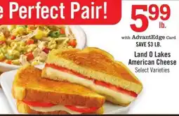 Price Chopper Land O Lakes American Cheese offer