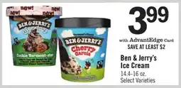 Price Chopper Ben & Jerry's Ice Cream offer
