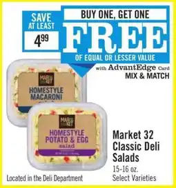 Price Chopper Market 32 Classic Deli Salads offer