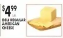 Pioneer Supermarkets Deli Regular American Cheese offer