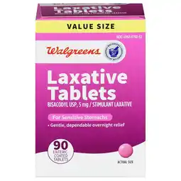 Walgreens Laxative Tablets offer