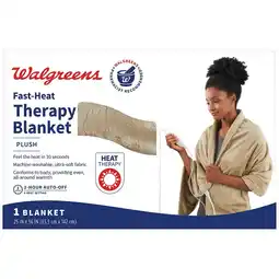 Walgreens Fast-Heat Therapy Blanket offer