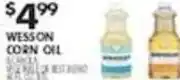 Pioneer Supermarkets Wesson corn oil offer