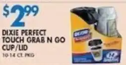 Compare Foods Dixie perfect touch grab n go cup/lid offer