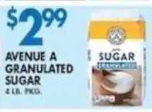 Compare Foods Avenue A granulated sugar offer