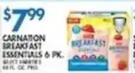 Compare Foods Carnation breakfast essentials offer