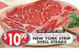 Associated Beef Strip Shell Steaks offer