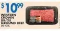 Associated Western Crown ground beef offer