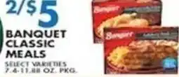 Met Foodmarkets Banquet classic meals offer