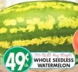 Associated Whole Seedless Watermelon offer