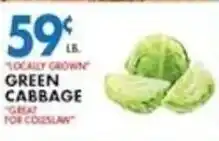 Associated Green cabbage offer