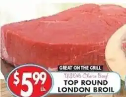 Associated Top Round London Broil offer