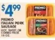 Associated Premio Italian Pork Sausage offer