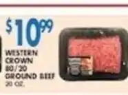 Associated Western Crown 80/20 Ground Beef offer