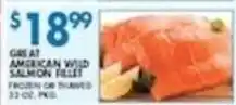 Associated Great american wild salmon fillet offer