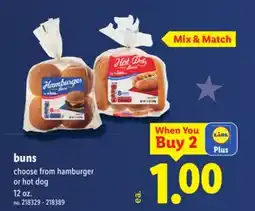 Lidl buns offer