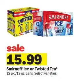Meijer Smirnoff Ice or Twisted Tea offer