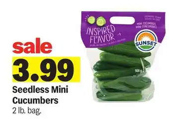 Meijer Seedless Mini Cucumbers offer