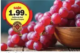 Meijer California Red Seedless Grapes offer