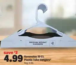 Meijer Havenstay 30 Ct. Plastic Tube Hangers offer
