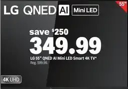 Meijer LG 55 QNED AI Mini LED Smart 4K TV offer