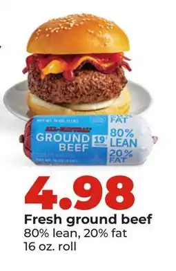 Hy-Vee Fresh ground beef offer
