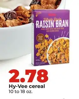 Hy-Vee Hy-Vee cereal offer