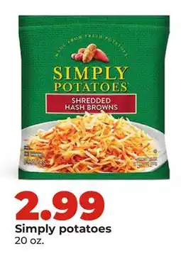 Hy-Vee Simply Potatoes offer
