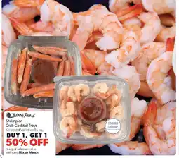 Family Fresh Market Black Pearl Shrimp or Crab Cocktail Trays offer