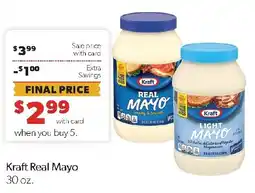 Family Fresh Market Kraft real mayo offer