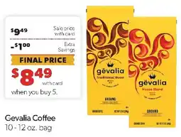 Family Fresh Market Gevalia Coffee offer