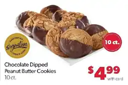 Family Fresh Market Signature Chocolate Dipped Peanut Butter Cookies offer