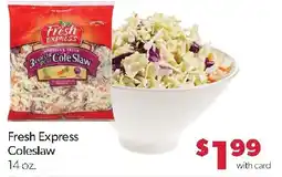 Family Fresh Market Fresh Express Coleslaw offer