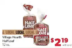 Family Fresh Market Village Hearth Half Loaf offer